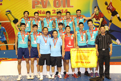 Đội bóng chuyền Sanest Khánh Hòa: Trở lại tốp 3