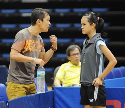 Khi tay vợt Đoàn Kiến Quốc làm thầy