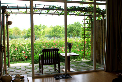 Countryside-styled accommodations at Lang Tre