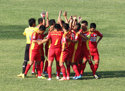 Sanna Khánh Hòa - Biển Việt Nam thăng hạng V-League mùa tới.