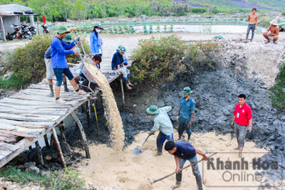 Theo dấu chân tình nguyện
