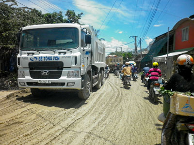 Xe chở quá tải?