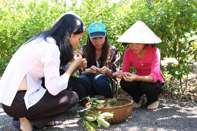 …và thưởng thức ngay tại chỗ.