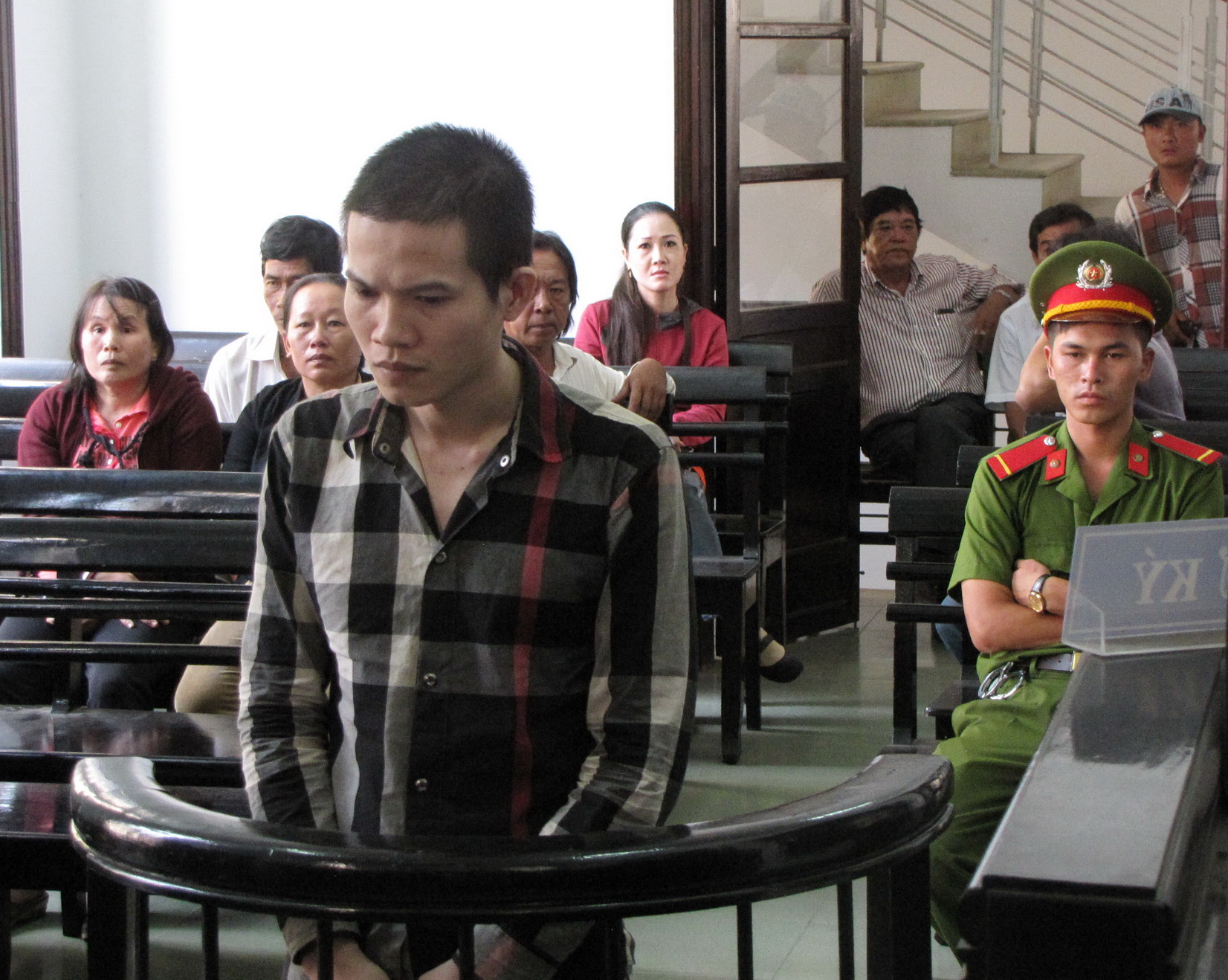 Bị cáo Hà Quốc Khánh.