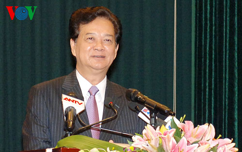 Thủ tướng Nguyễn Tấn Dũng phát biểu tại lễ kỷ niệm