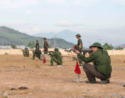 Huấn luyện gần 600 sĩ quan dự bị