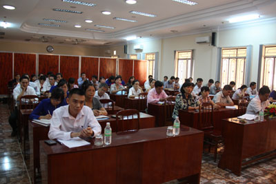 Quang cảnh hội nghị