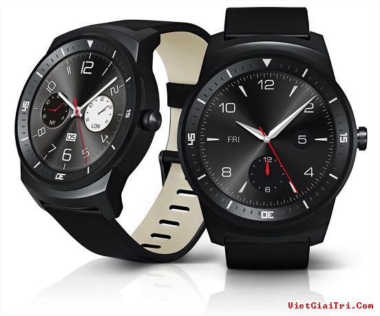 LG G Watch R: Smartwatch mặt tròn, diện mạo truyền thống