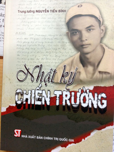Ra mắt sách "Nhật ký chiến trường"