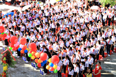 Năm học 2015 - 2016: Tựu trường ngày 17-8