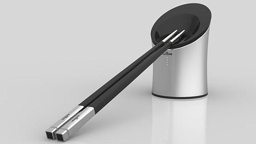 Mẫu đũa thông minh Kuaisou mới được giới thiệu tại Trung Quốc.
