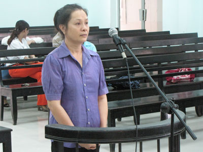 Bị cáo Nguyễn Đức Lưu Giang.