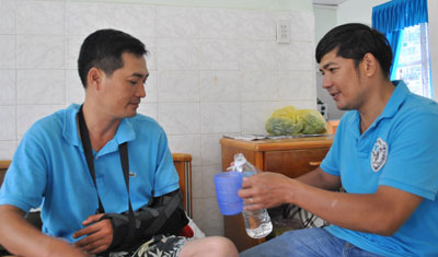 Chiến sĩ công an dũng cảm truy bắt cướp