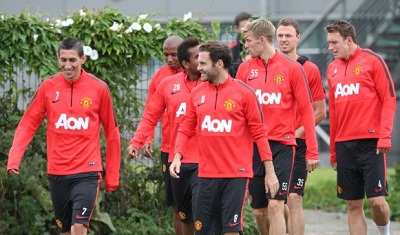 Là người thừa của Real Madrid, nhưng Di Maria (bên trái) đang được kỳ vọng đem lại luồng sinh khí mới cho Man United.