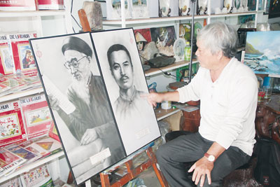 Nghề vẽ truyền thần rơi vào quên lãng