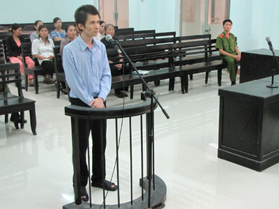 Bị cáo Hồ Võ Phú Trường.