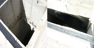 Cần sớm che các miệng cống