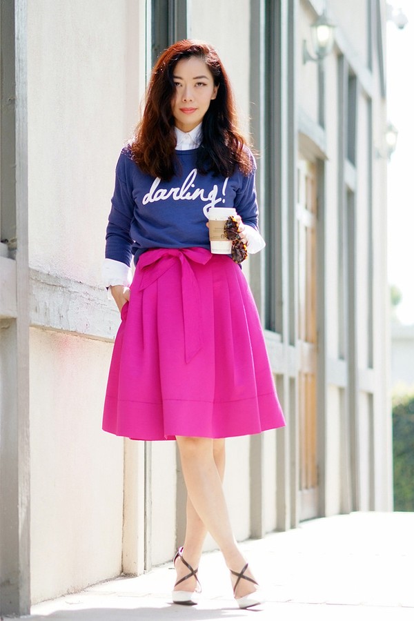 Thu &quot;ngọt&quot; như sắc váy hồng