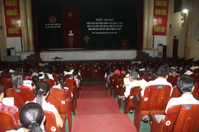 Quang cảnh buổi tập huấn