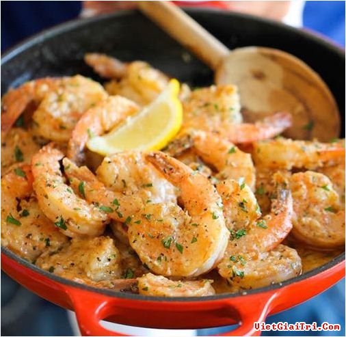 Tôm xào bơ tỏi