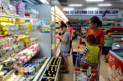 Thị trường bán lẻ tăng nhanh