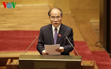  Chủ tịch Quốc hội phát biểu tại phiên khai mạc