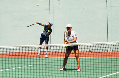 Hallmark of movement tennis