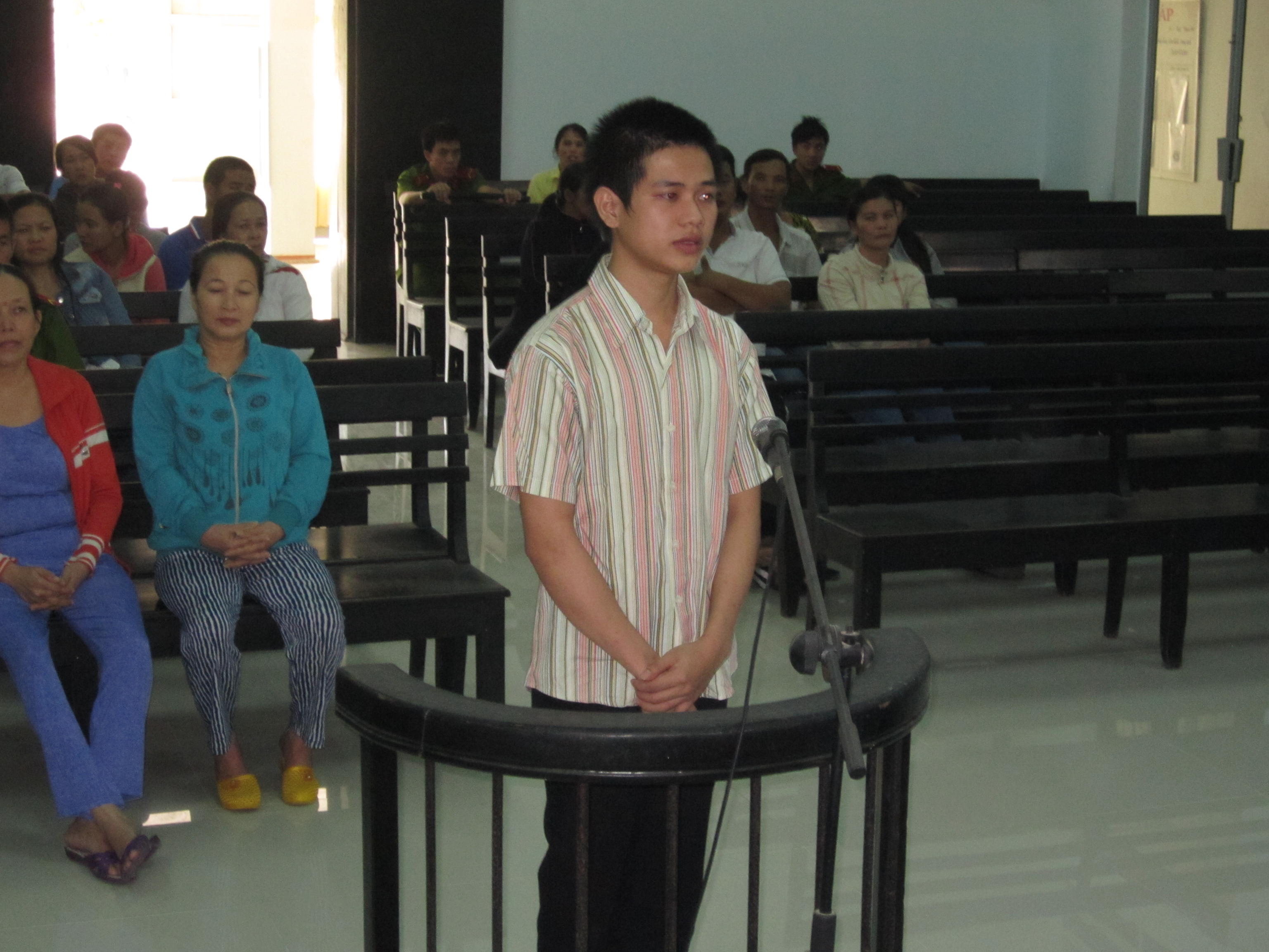 Bị cáo Ngô Lê Thái Hoàng