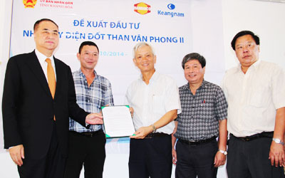 Nhà máy nhiệt điện Vân Phong 2: Dự kiến khởi công vào năm 2017