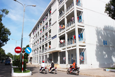 Ký túc xá Trường Đại học Nha Trang: Đảm bảo an ninh trật tự