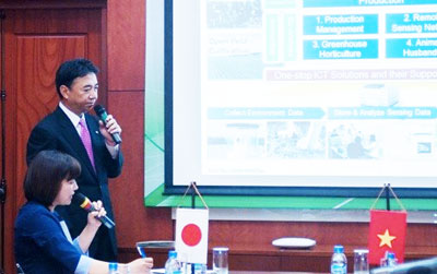 Hai tập đoàn CNTT của Việt Nam và Nhật Bản sẽ làm nông nghiệp