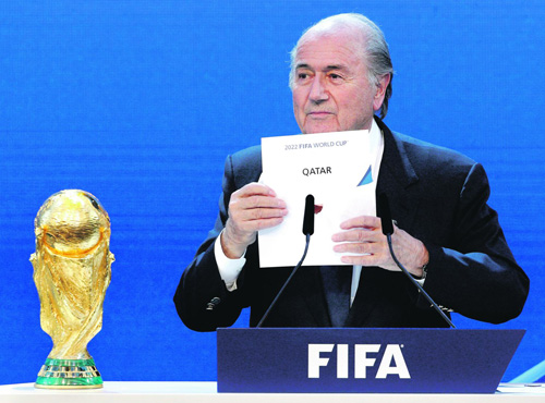 Chủ tịch FIFA Sepp Blatter.(Ảnh: EPA)