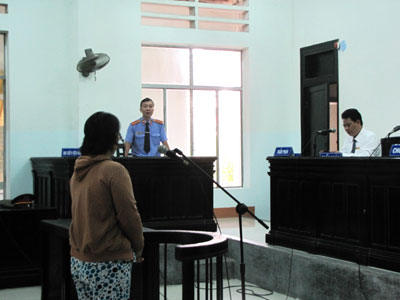 Bị cáo Lê Thị Phượng