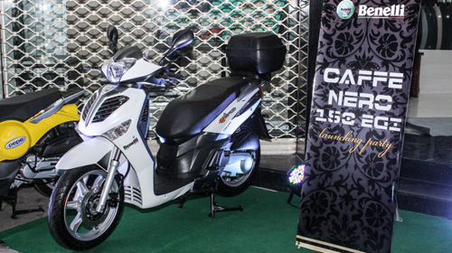 Benelli Caffé Nero 150 chính thức ra mắt tại Việt Nam