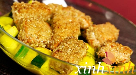 Cá tẩm vừng rán