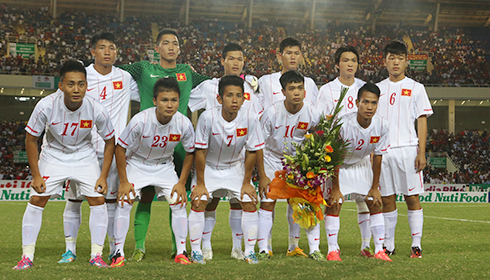 Lực lượng của U19 Việt Nam không có sự thay đổi nào so với giải U19 Đông Nam Á 2014. Ảnh: Đức Đồng.