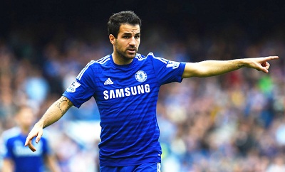Cesc Fabregas, “ông chủ” của hàng công Chelsea hiện nay.