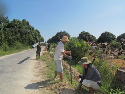 Nhà đầu tư thứ cấp đã kéo đường ống nhánh về xã Cam Thành Bắc. 