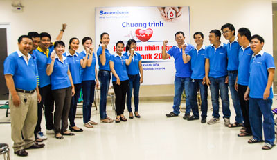 Tổ chức chương trình hiến máu nhân đạo