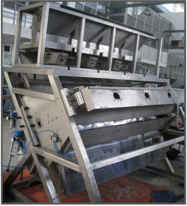 Máy tách màu gạo