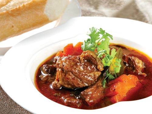 Bò kho nước dừa