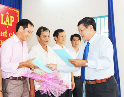 Thành lập Nghiệp đoàn Nghề cá phường Xương Huân