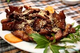Thịt dê nướng chao