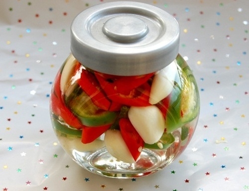 Cách ngâm giấm tỏi ớt ngon