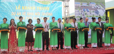 Khánh thành Dự án Cải thiện vệ sinh môi trường TP. Nha Trang