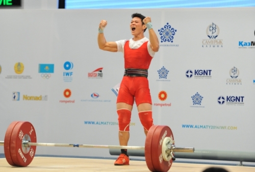 Kim Tuấn đoạt HC vàng thế giới nội dung cử giật