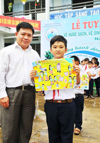 Thông điệp từ những nét vẽ của tuổi thơ