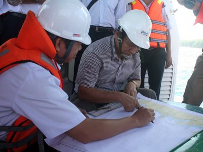 Tìm thấy 2 phao bè tự nổi của tàu Phúc Xuân 68