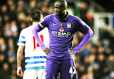 Những trụ cột như Yaya Toure sa sút phong độ cũng là một trong những nguyên nhân làm cho MC thi đấu không thành công thời gian gần đây.