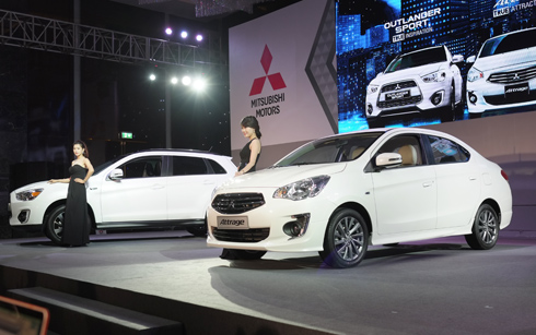 Mitsubishi ra mắt ba mẫu xe mới tại Việt Nam